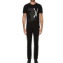 NETWORK Smart Casual Bisiklet Yaka Siyah Tshirt 1067532-052