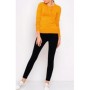 Fashion Friends Kadın Hardal Kazak 5S0011B1