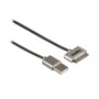 Hama  USB A FİŞ - İPAD/İPHONE 30 PİN FİŞ "ALULİNE" 1.5M