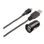 Hama HM.93772 Araç Şarj Cihazı 2xUSB"Picco"&MiniUSB Kablo,2000mA
