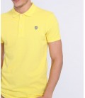 Lufian Erkek Sarı Polo Yaka T- shirt LF18SMKW013