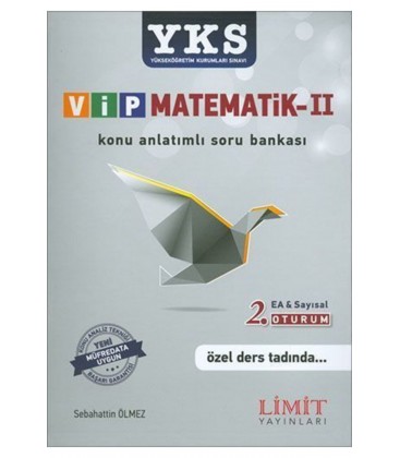 Limit Yayınları Vip Matematik - 2 Konu Anlatımlı Soru Bankas