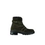 İnci Hakiki Deri Süet Haki Kadın Bot & Bootie 6640 120130008529