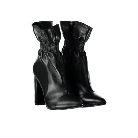 İnci Hakiki Deri Siyah Kadın Bot & Bootie 6732 120130008723