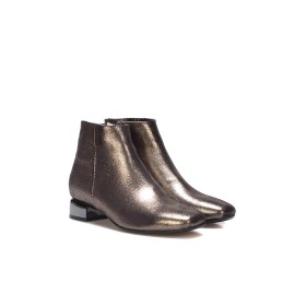 İnci Hakiki Deri Bronz Kadın Bot & Bootie 7221 120130009260