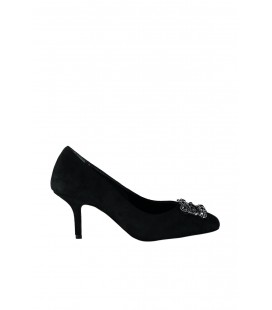 İnci Siyah Kadın Klasik Topuklu Ayakkabı 7131 120130009171