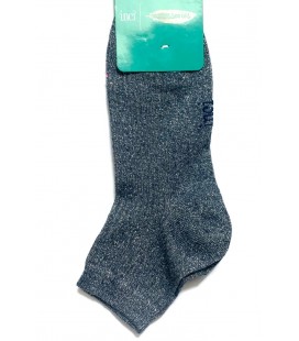 İnci Kadın Sim Detaylı Koyu Mavi Çorap 2585