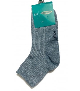 İnci Kadın Sim Detaylı Koyu Mavi  Çorap 5270