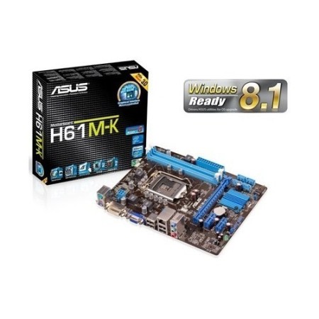 Asus H61M-K Intel H61 1600MHz DDR3 LGA1155 mATX Anakart