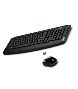 Hp 300 Kablosuz Klavye Mouse Set Siyah 3ML04AA