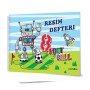 Çınar Spiralli Resim Defteri 15 Yaprak 24x34