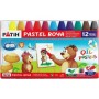 Fatih 12'li Pastel Boya Kalemi 12 Renk Pastel Boya