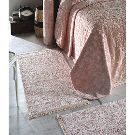 Soley Dream Pudra 3'lü Yatak Odası Halı Seti
