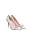 İnci Gümüş Kadın Klasik Topuklu Ayakkabı 6725 120130008715