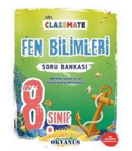 8. Sınıf Classmate Fen Bilimleri Soru Bankası - Okyanus Yayınları