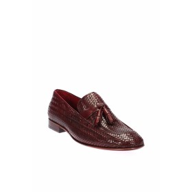 İnci Hakiki Deri Koyu Bordo Erkek Loafer 5882 120130005739