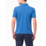 Dufy İNDİGO İNCE MISIR PAMUĞU DÜZ POLO YAKA ERKEK T-SHİRT - SLIM FIT DU1172041003