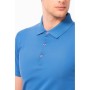 Dufy İNDİGO İNCE MISIR PAMUĞU DÜZ POLO YAKA ERKEK T-SHİRT - SLIM FIT DU1172041003