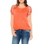 Mavi Kadın Kesik Detaylı T-Shirt 164809-20215