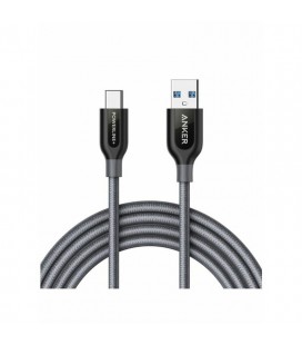 Anker PowerLine+ USB - USB 3.0 6Ft Gri