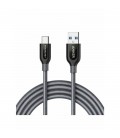 Anker PowerLine+ USB - USB 3.0 6Ft Gri