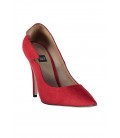 İnci Kırmızı Kadın Klasik Topuklu Ayakkabı 7135 120130009175