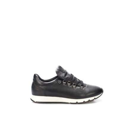 İnci Hakiki Deri Siyah Kadın Sneaker 6701 120130008680