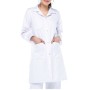 Kadın Beyaz Doktor Öğrenci ve iş Önlük