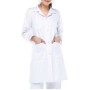 Kadın Beyaz Doktor Öğrenci ve iş Önlük