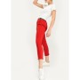 Hadise Kadın Kırmızı Beli Yazılı Havuç Pantolon 6864