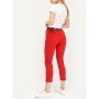 Hadise Kadın Kırmızı Beli Yazılı Havuç Pantolon 6864