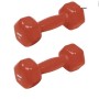 Voit 4kg Vinyl Dipping Dambıl DB-21 Turuncu 2 Adet