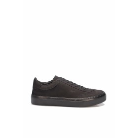 İnci Hakiki Deri Siyah Erkek Sneaker 6976 120130009001