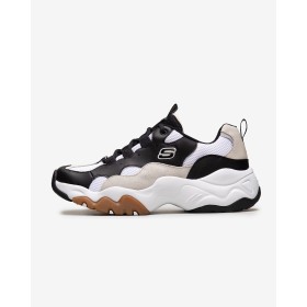 Skechers D'LITES 3-HIGH ALERT Erkek Siyah Sneakers 999880 BKTN