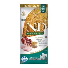N-D Düşük Tahıllı Tavuklu Narlı Medium Maxi Adult 12 Kg + 3 Kg