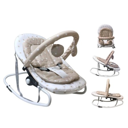 Jusso Sleeper Sallanır Ana Kucağı Konfor Pedli - Bej