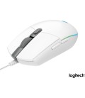 Logitech G203 Lightsync Mouse Beyaz 910-005797