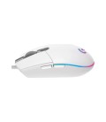 Logitech G203 Lightsync Mouse Beyaz 910-005797
