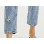 Venöve Easy Kadın Kot Pantalon  21FW664 Açık Mavi