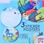 Kidmosfer - 3'lü Sticker Poster - Orman Kutup ve Çiftlik