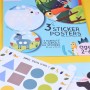Kidmosfer - 3'lü Sticker Poster - Orman Kutup ve Çiftlik