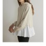 Jimmy Key Etek Ucu Gömlek Detaylı Kapüşonlu Sweatshirt 20KORSWTDUZ043