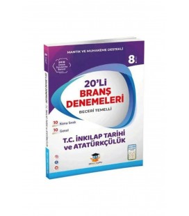 Zeka Küpü Yayınları 8.Sınıf Lgs İnkılap Tarihi 20 Deneme