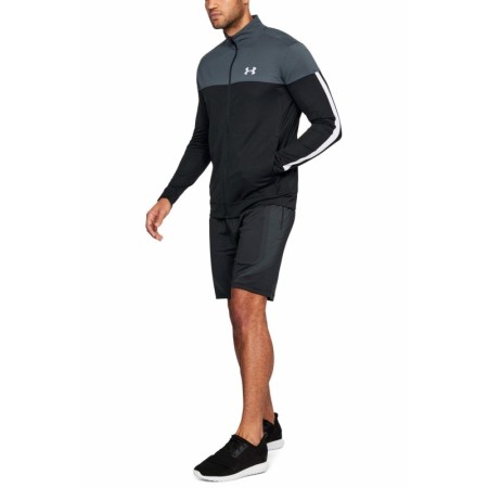 Under Armour Erkek Spor Sweatshirt - SPORTSTYLE PIQUE TRACK JACKET 1313204-008