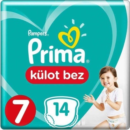Prima Külot Bebek Bezi 7 Beden 14 Adet 17+kg
