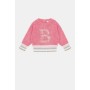 BG Baby Kız Bebek Pembe Kazak 20fw0bg2416