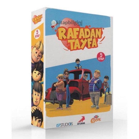 Rafadan Tayfa Dizisi 5 Kitap Takım Erdem Yayınları