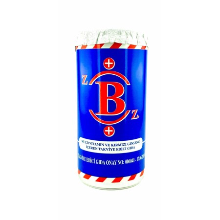 ZBZ Multivitamin ve Kırmızı Ginseng İçeren Takviye Edici Gıda 12 Adet (Alüminyum Kutu)