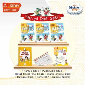 2021 2. Sınıf Yarıyıl Tatil Seti Öğretmen Evde Yayınları