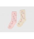 Socksmax Multi Kız Çocuk 2Li Çorap 8020909710